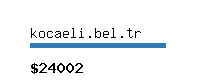 kocaeli.bel.tr Website value calculator