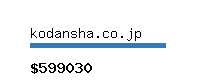 kodansha.co.jp Website value calculator