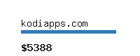 kodiapps.com Website value calculator