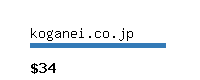 koganei.co.jp Website value calculator