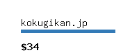 kokugikan.jp Website value calculator