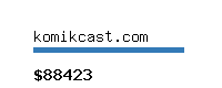 komikcast.com Website value calculator