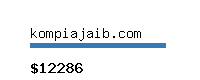 kompiajaib.com Website value calculator