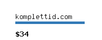 komplettid.com Website value calculator