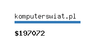 komputerswiat.pl Website value calculator