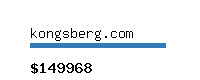 kongsberg.com Website value calculator