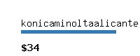 konicaminoltaalicante.net Website value calculator