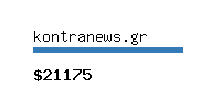 kontranews.gr Website value calculator