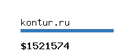 kontur.ru Website value calculator
