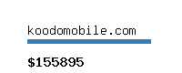 koodomobile.com Website value calculator