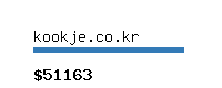 kookje.co.kr Website value calculator