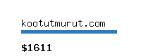 kootutmurut.com Website value calculator