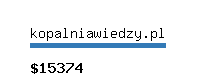 kopalniawiedzy.pl Website value calculator