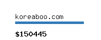 koreaboo.com Website value calculator