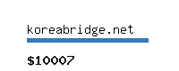 koreabridge.net Website value calculator