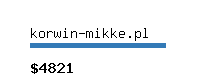 korwin-mikke.pl Website value calculator