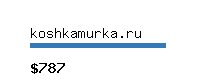 koshkamurka.ru Website value calculator