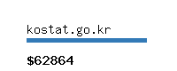 kostat.go.kr Website value calculator