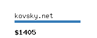 kovsky.net Website value calculator