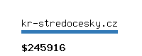 kr-stredocesky.cz Website value calculator