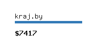 kraj.by Website value calculator