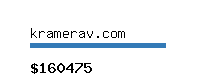 kramerav.com Website value calculator