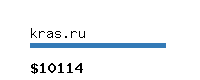 kras.ru Website value calculator