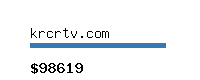 krcrtv.com Website value calculator