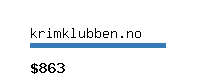 krimklubben.no Website value calculator