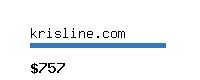 krisline.com Website value calculator