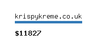 krispykreme.co.uk Website value calculator