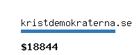 kristdemokraterna.se Website value calculator