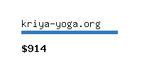 kriya-yoga.org Website value calculator