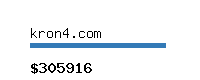 kron4.com Website value calculator