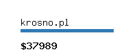 krosno.pl Website value calculator