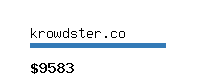 krowdster.co Website value calculator