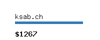 ksab.ch Website value calculator