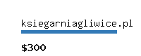 ksiegarniagliwice.pl Website value calculator