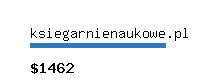 ksiegarnienaukowe.pl Website value calculator