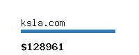 ksla.com Website value calculator