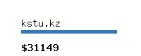 kstu.kz Website value calculator