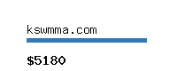 kswmma.com Website value calculator