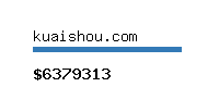 kuaishou.com Website value calculator