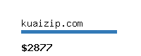 kuaizip.com Website value calculator
