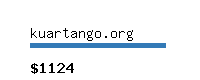 kuartango.org Website value calculator