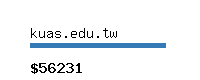 kuas.edu.tw Website value calculator