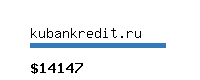 kubankredit.ru Website value calculator