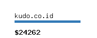 kudo.co.id Website value calculator