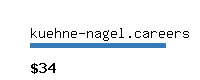 kuehne-nagel.careers Website value calculator