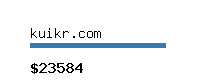 kuikr.com Website value calculator
